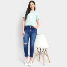 Ladies' Jeans, गहरा नीला, small image number null